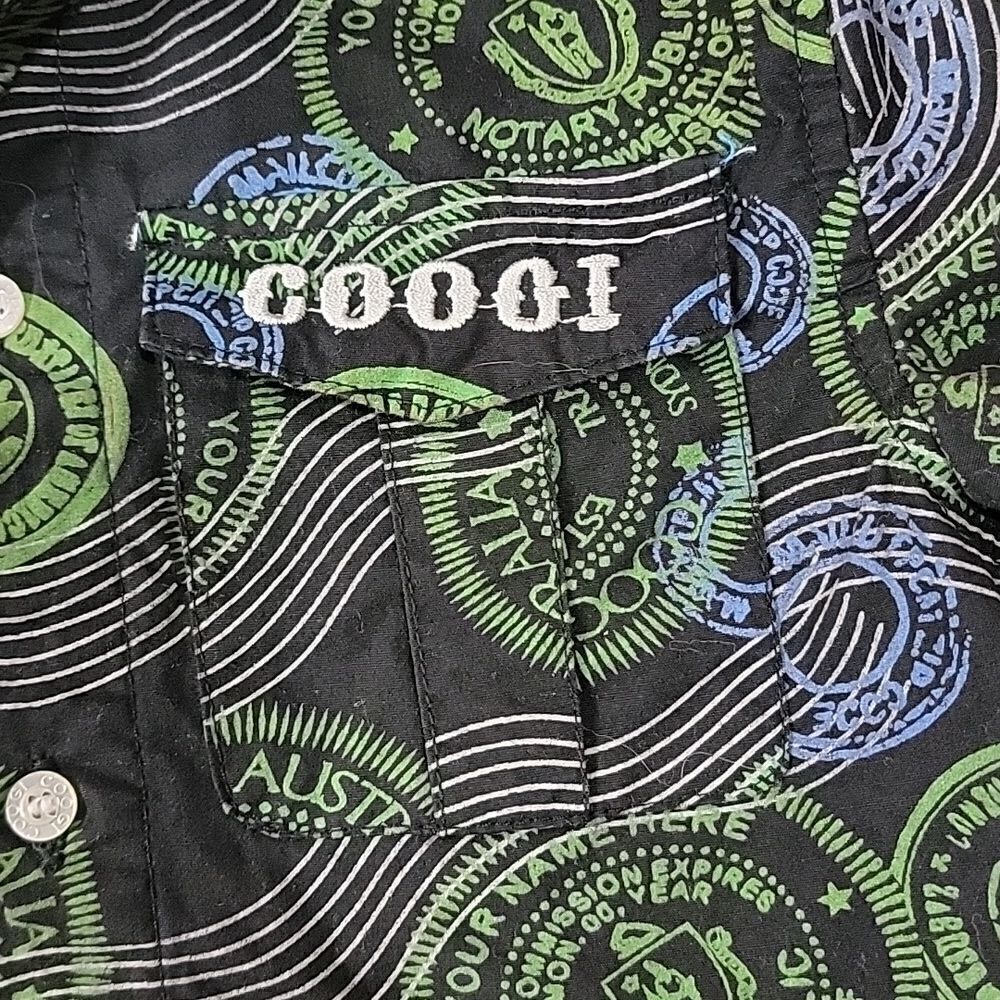 🖤5/$20🖤 COOGI.. button up shirt.. - Picture 4 of 10